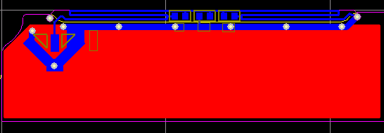 Tri-band 3G PCB antenna